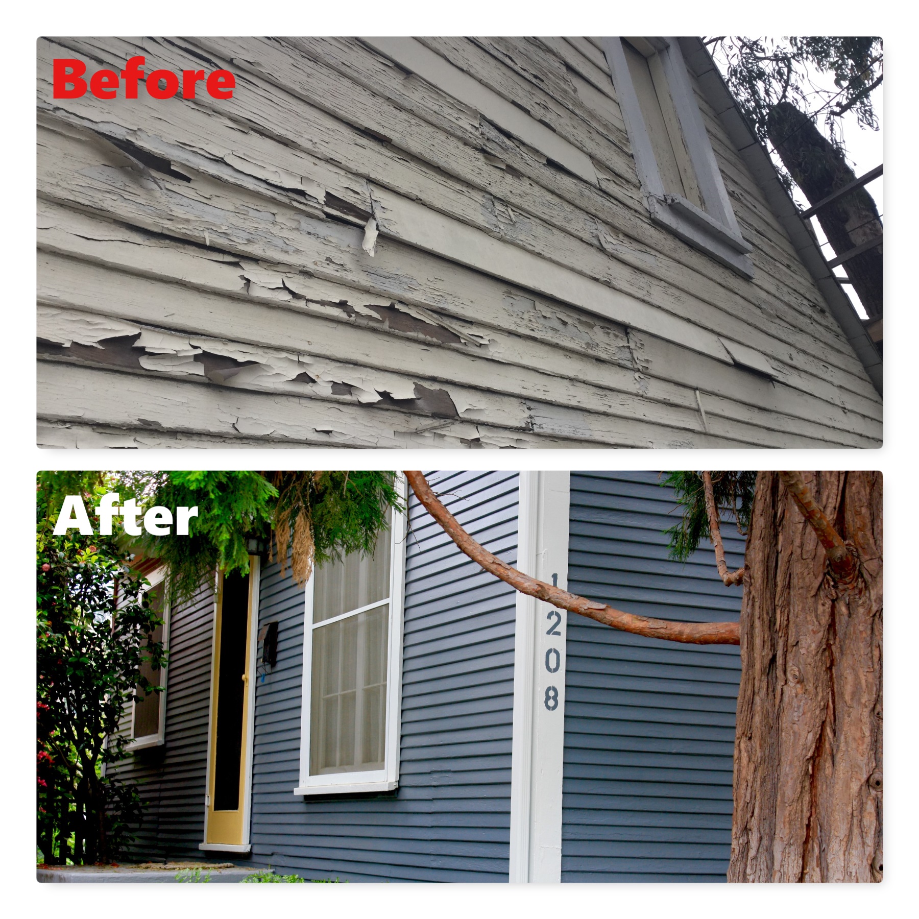 Before & After photo 1 by Foothill Painting